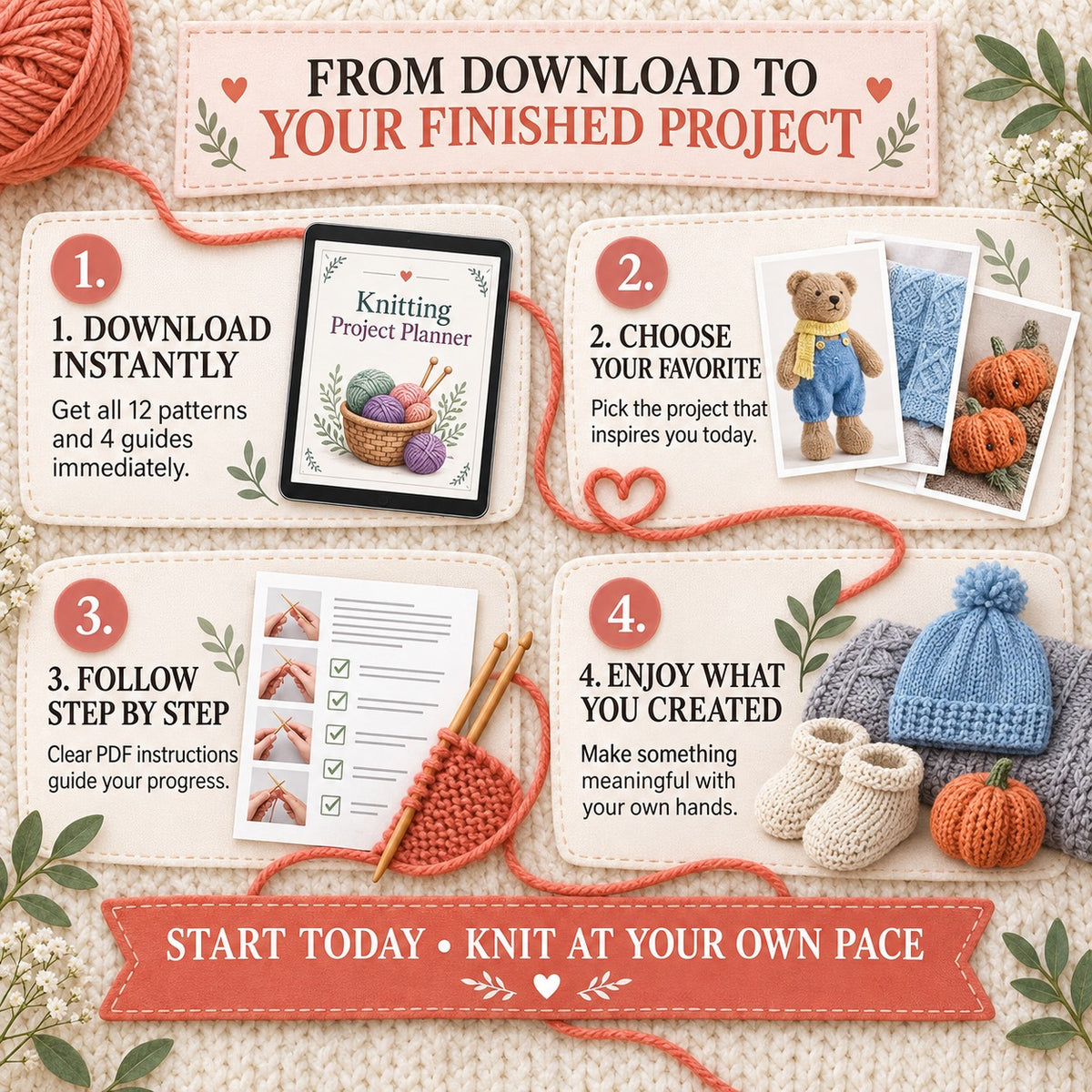 12 Beautiful Creations. One Unforgettable Knitting Journey.
