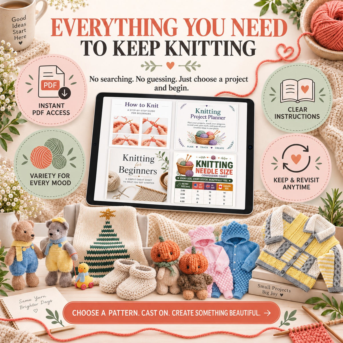 12 Beautiful Creations. One Unforgettable Knitting Journey.