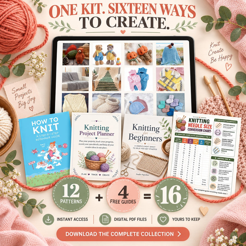 12 Beautiful Creations. One Unforgettable Knitting Journey.