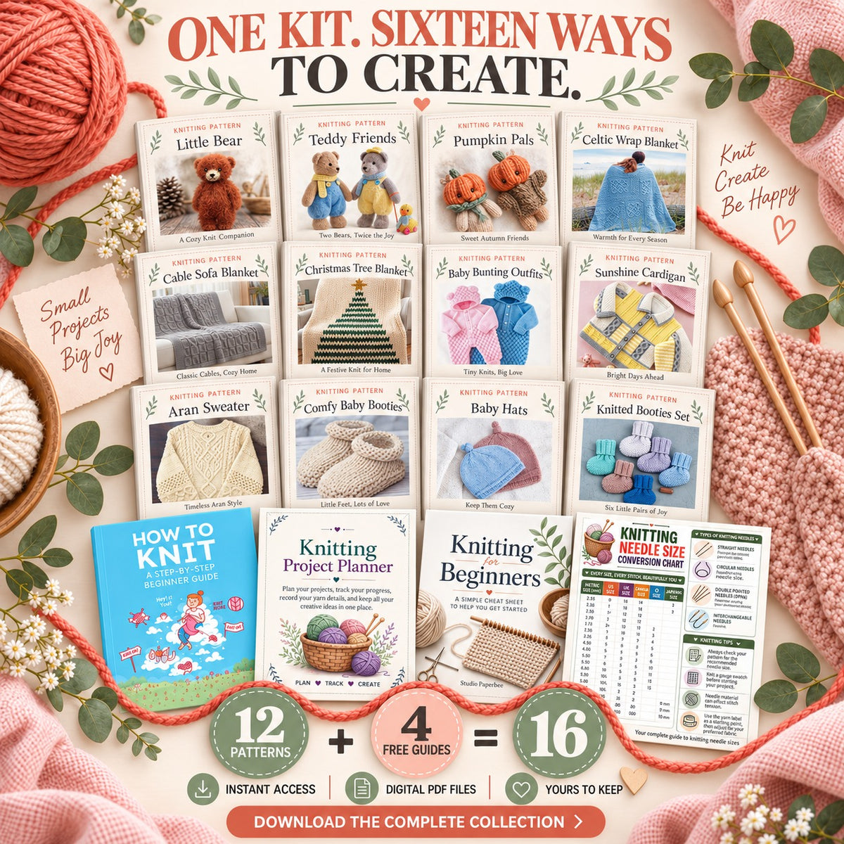 12 Beautiful Creations. One Unforgettable Knitting Journey.