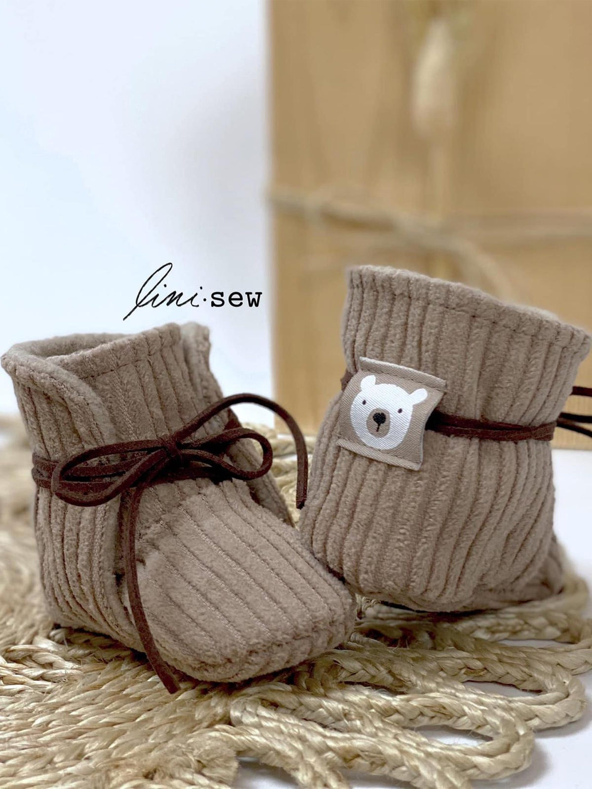 Wool Baby Shoes Sewing Pattern