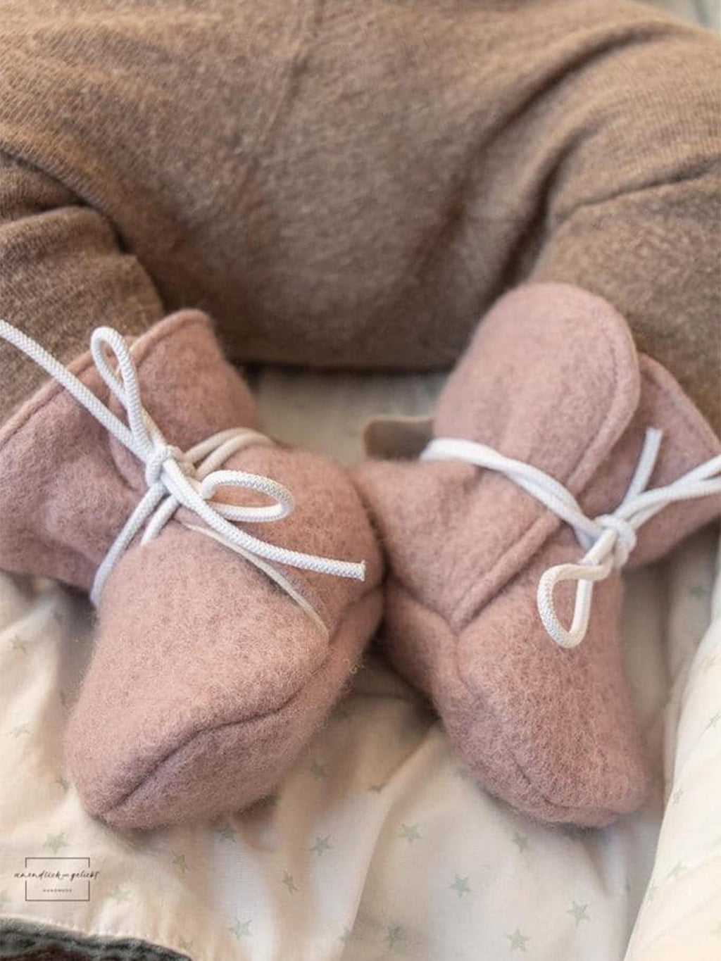 Wool Baby Shoes Sewing Pattern